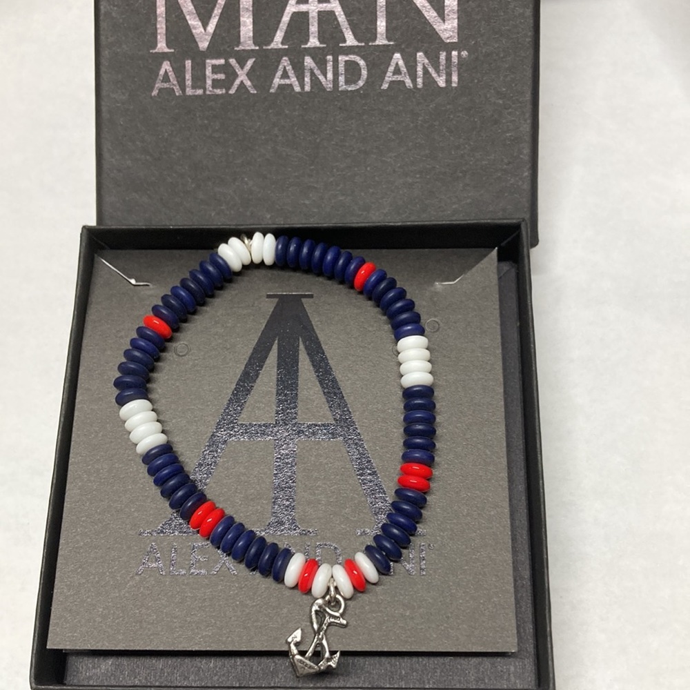 Alex and Ani Anchor Stretch Bracelet